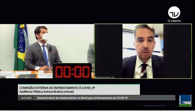 reuniao covid camara deputados 30 3 21