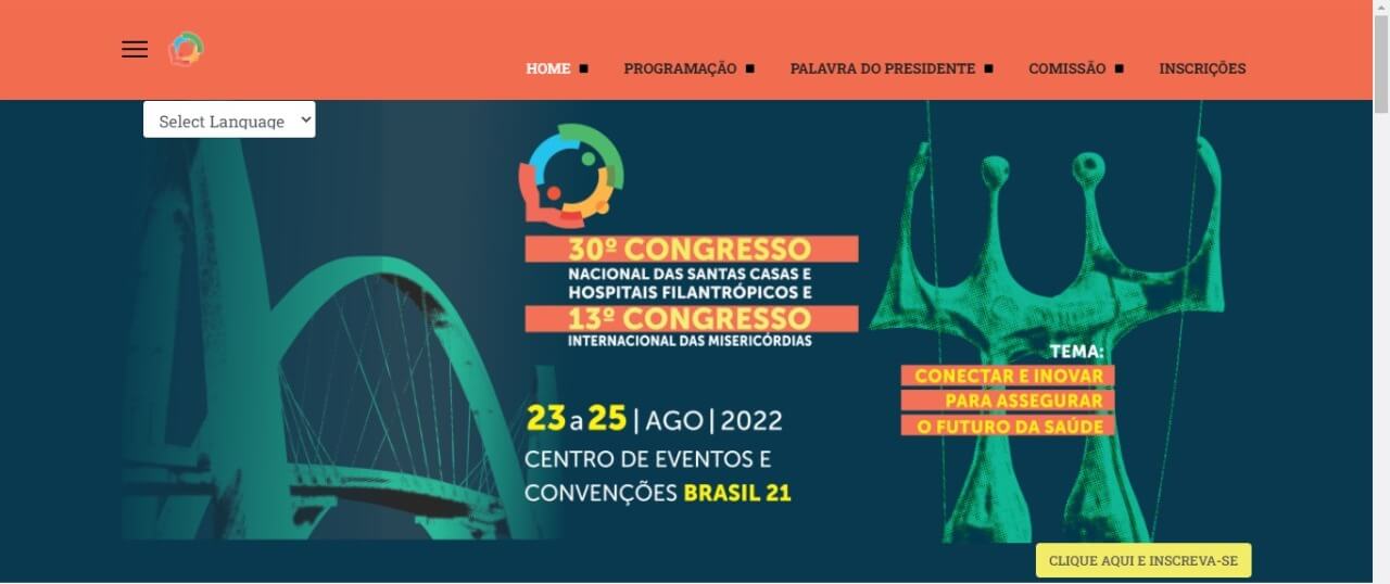 CMB Site de Congresso das Santas Casas