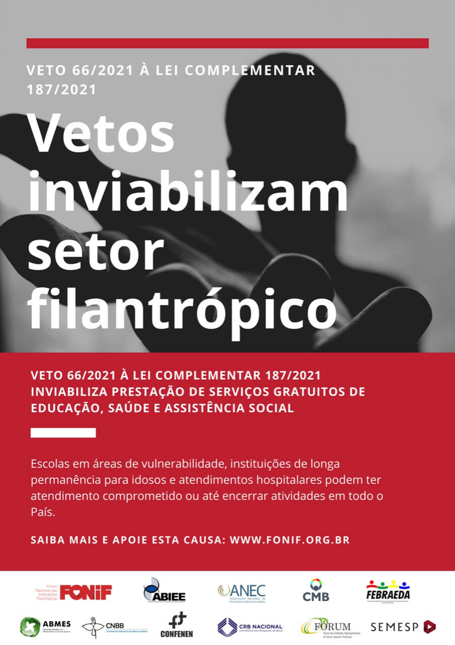 Vetos no setor filantropico
