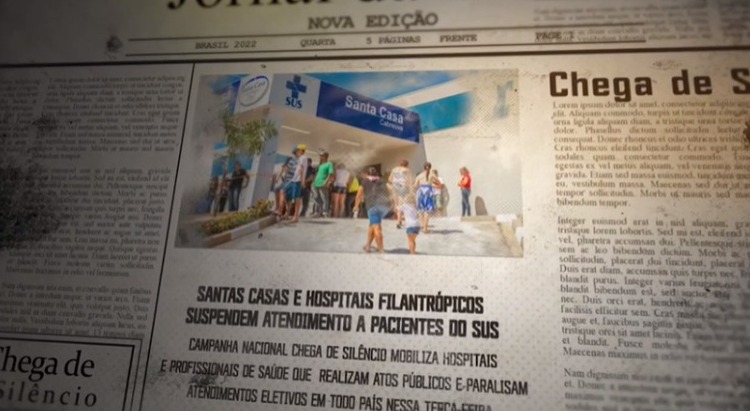 CMB SANTAS CASAS Movimento Chega de Silêncio